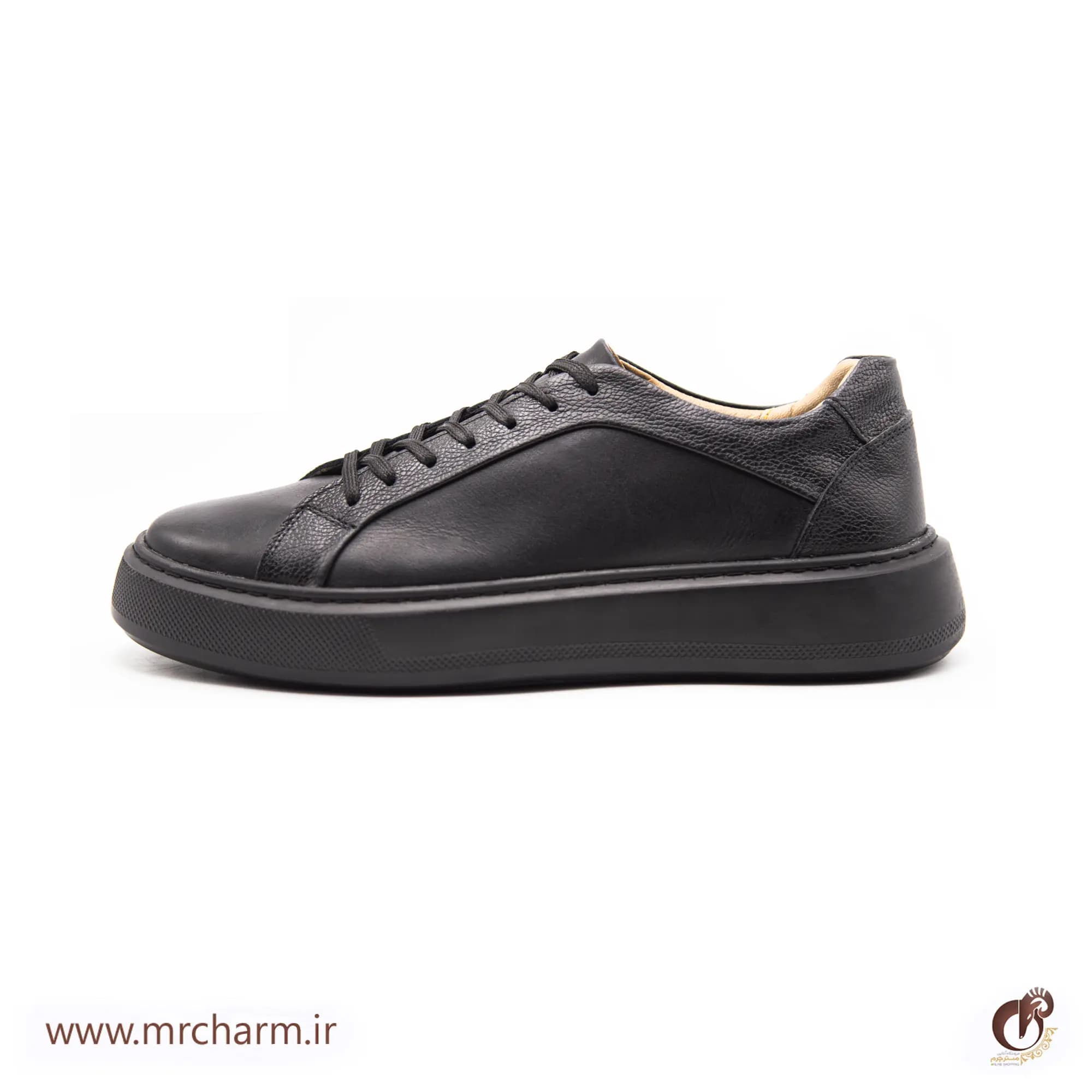 کفش ونس چرم مردانه mrc1123-01 — تصویر ۲