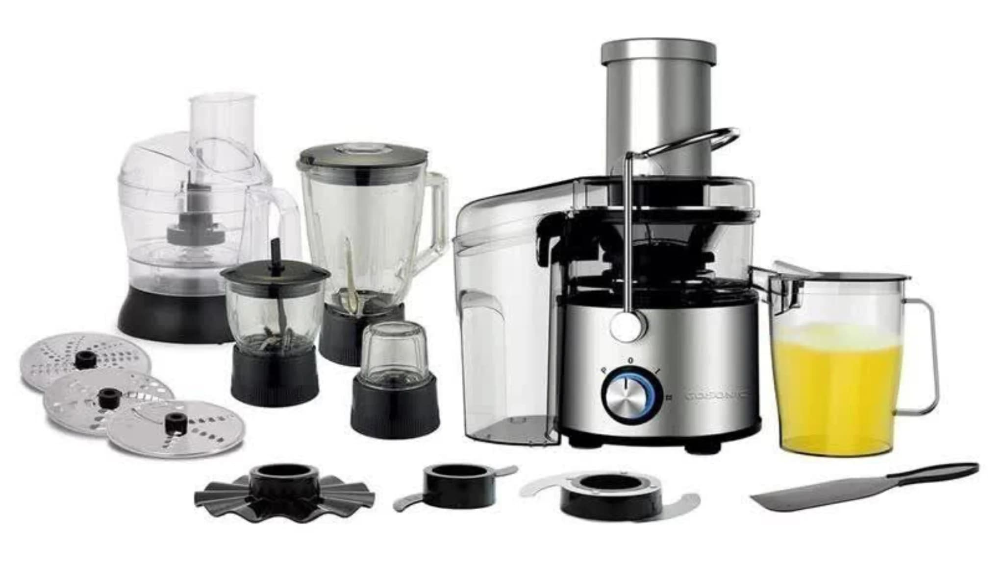 آبمیوه گیری چندکاره گوسونیک مدل GSJ-730 — تصویر ۲