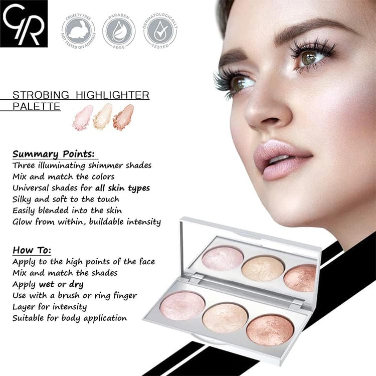 هایلایتر Golden Rose مدل Strobing — تصویر ۷