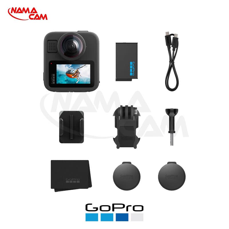 دوربین ورزشی 360 درجه گوپرو مکس 2 – GoPro MAX2 کارکرده — تصویر ۸