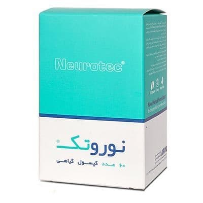 کپسول نوروتک نانو حیات دارو 60 عدد — تصویر ۲