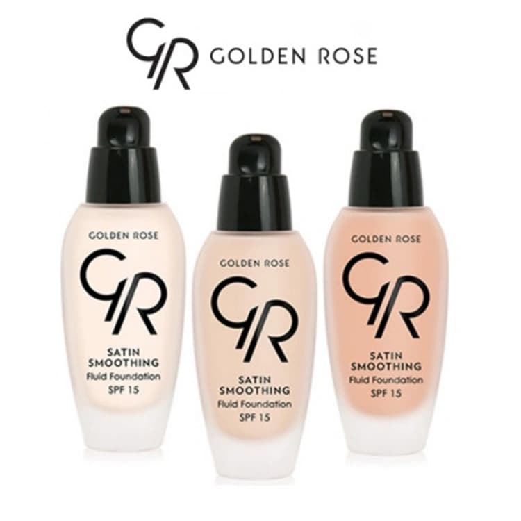 کرم پودر Golden Rose مدل Satin Smoothing حجم 34 میلی لیتر — تصویر ۵