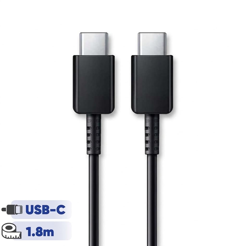 کابل تبدیل USB-C به USB-C سامسونگ مدل 1.8 متری – 3 آمپر — تصویر ۷