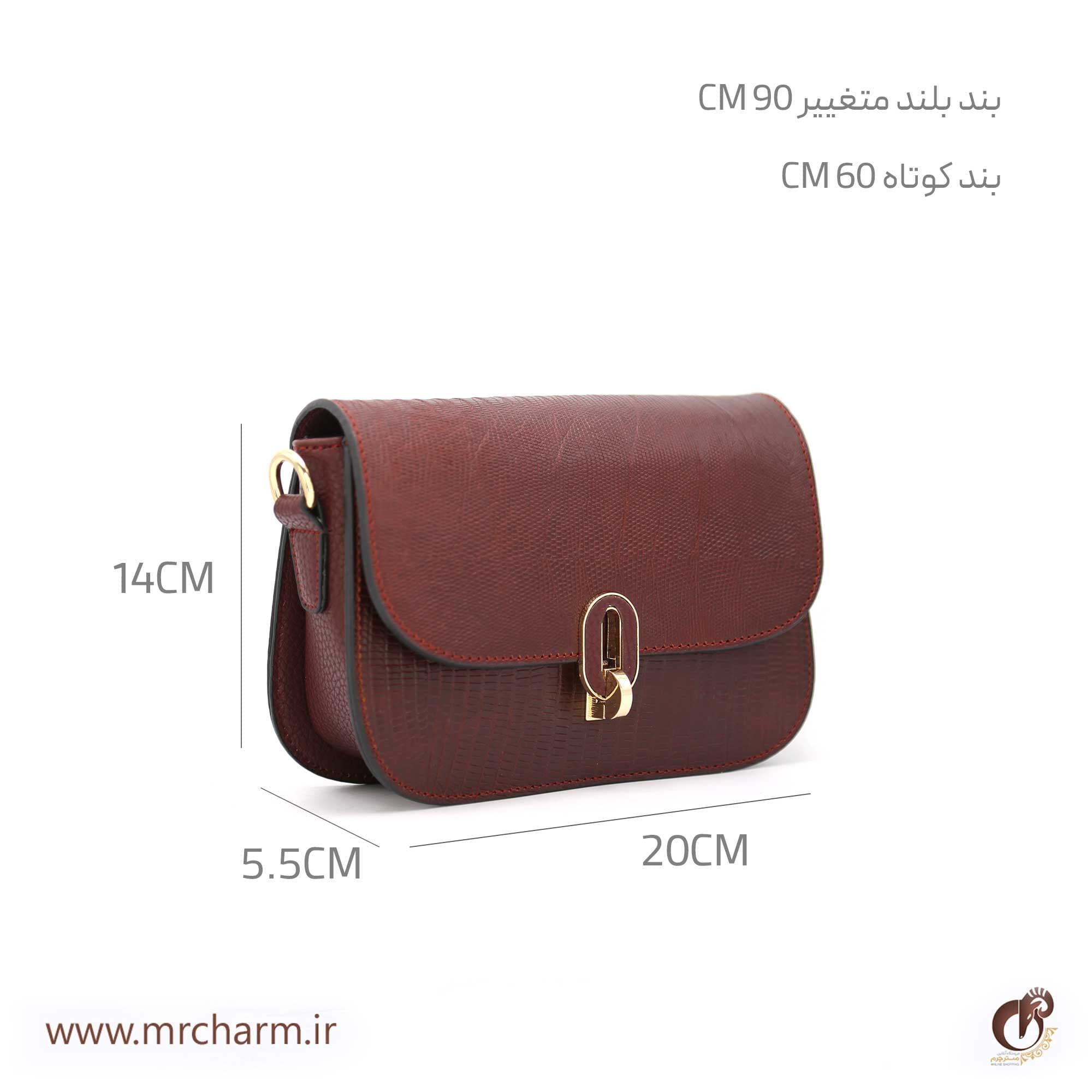 کیف زنانه فانتزی چرم mrc1924 — تصویر ۲