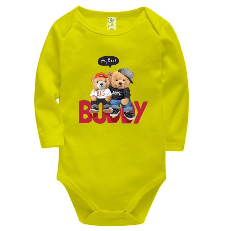 بادی نوزادی نیل کوک مدل Winter Teddy مجموعه 5 عددی — تصویر ۳