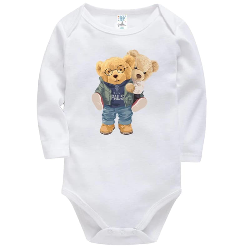 بادی نوزادی نیل کوک مدل Winter Teddy مجموعه 5 عددی — تصویر ۴