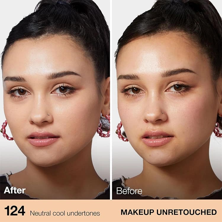 کرم پودر شیشهای Maybelline مدل Fit Me حجم 30 میلی لیتر — تصویر ۴