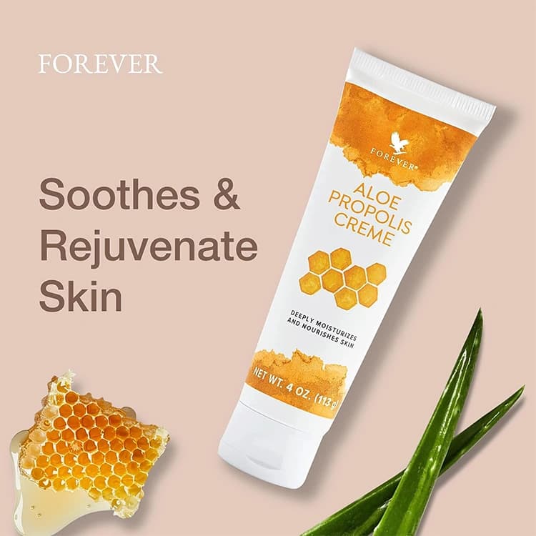 کرم مرطوب کننده Forever مدل Aloe Propolis وزن 113 گرم — تصویر ۴