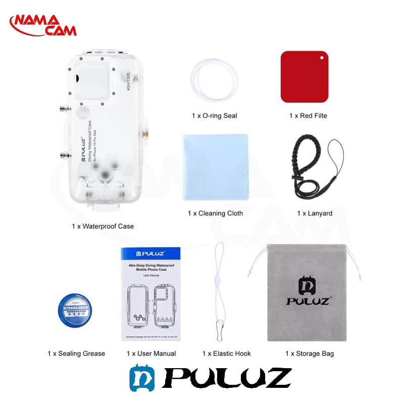 قاب ضد آب آیفون 16 پرو – پلوز iPhone 16 Pro Waterproof Diving Case — تصویر ۴