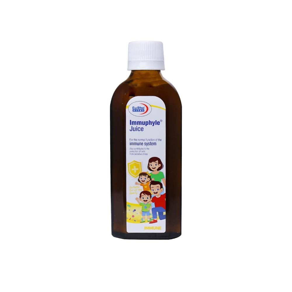 شربت ایموفیل جویس یوروویتال 200 میلی لیتر Immuphyle Juice — تصویر ۲