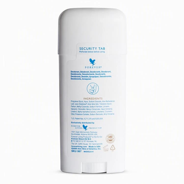 مام ضد تعریق Forever مدل Aloe Ever Shield وزن 92.1 گرم — تصویر ۲