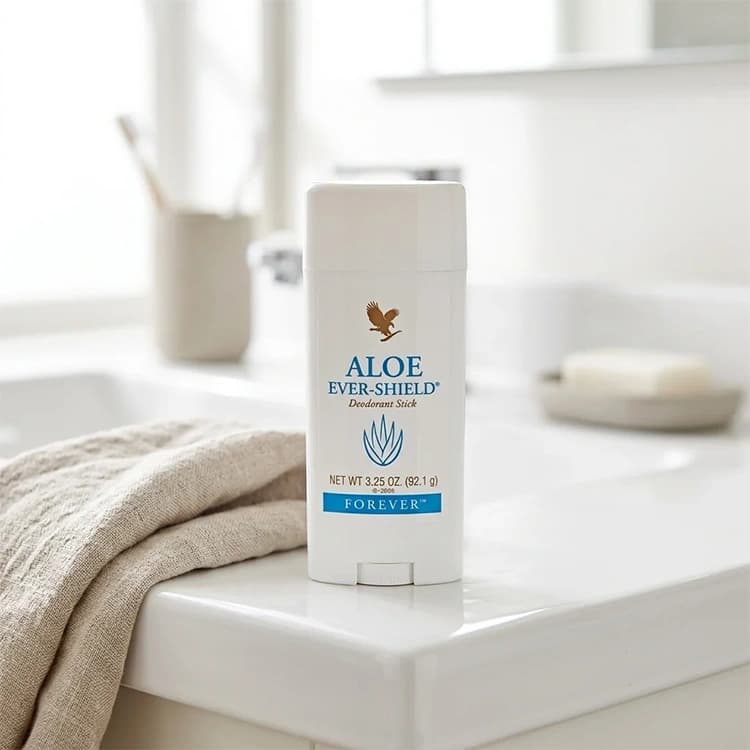 مام ضد تعریق Forever مدل Aloe Ever Shield وزن 92.1 گرم — تصویر ۵