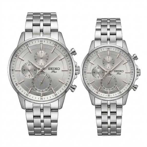 ساعت ست سیکو فول تایم Seiko Couple Watch