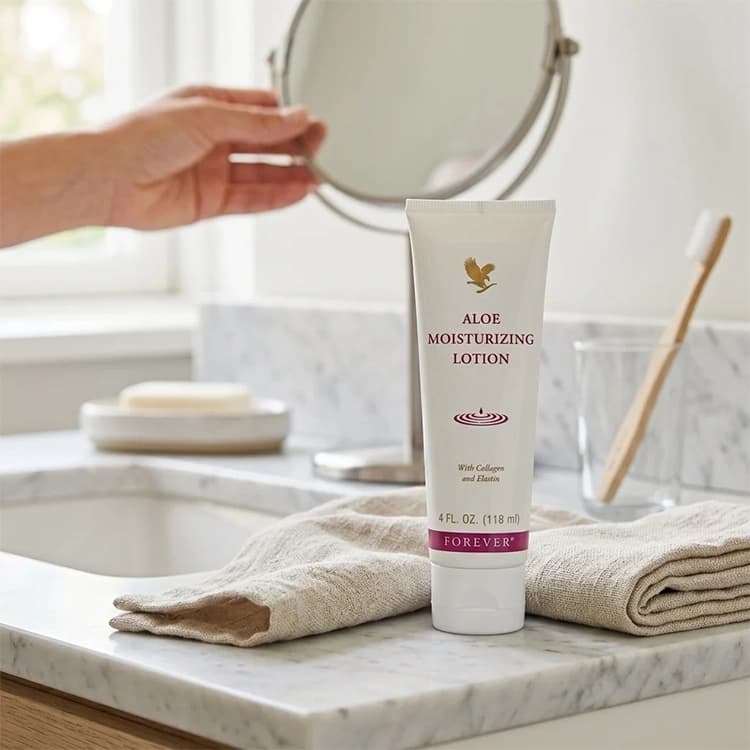 لوسیون مرطوب کننده Forever مدل Aloe حجم 118 میلی لیتر — تصویر ۸