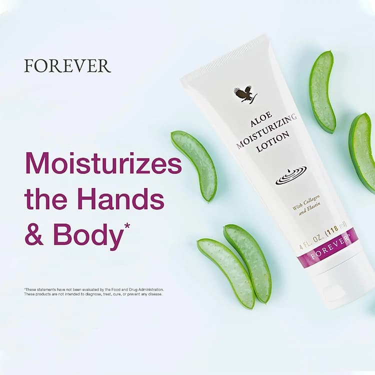 لوسیون مرطوب کننده Forever مدل Aloe حجم 118 میلی لیتر — تصویر ۳