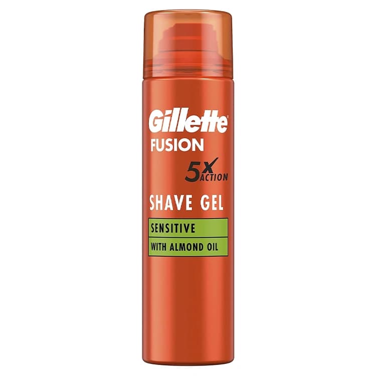 ژل اصلاح صورت Gillette مدل Fusion5 Ultra Sensitive حجم 240 میلی لیتر