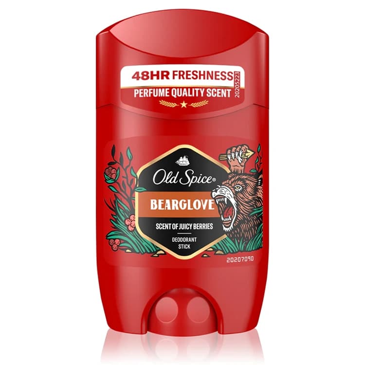 مام ضد تعریق Old Spice مدل Bearglove حجم 50 میلی لیتر