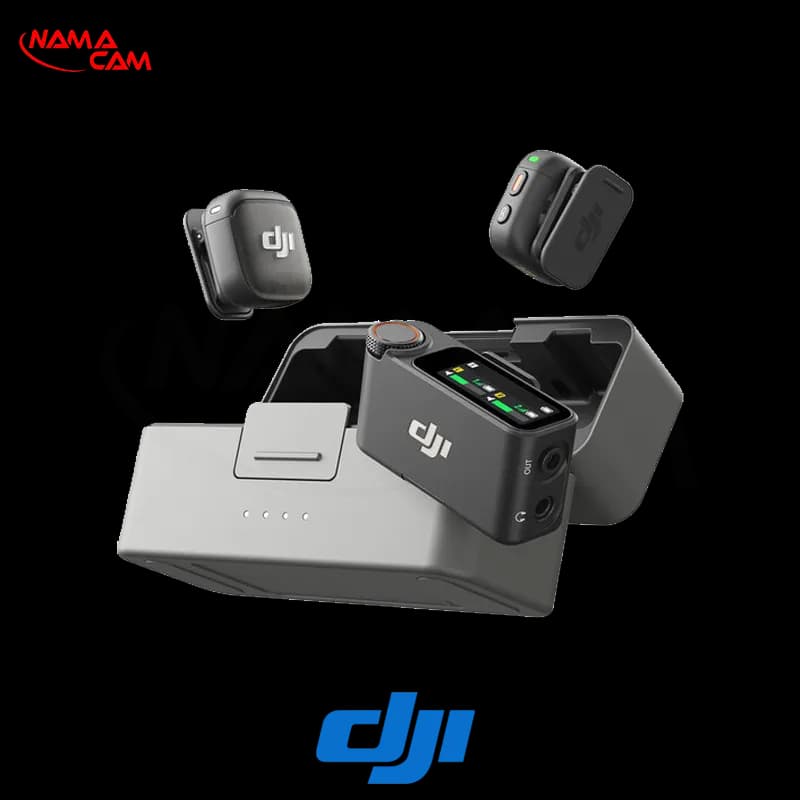 میکروفون بی‌سیم دونفره DJI Mic 3 – دو میکروفون