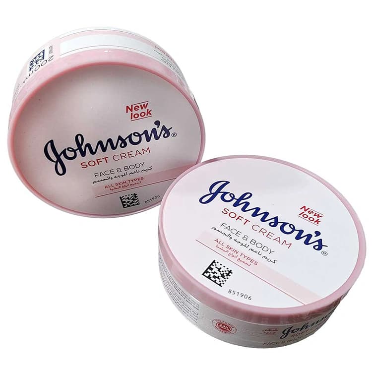 کرم مرطوب کننده Johnson مدل Soft حجم 200 میلی لیتر — تصویر ۳