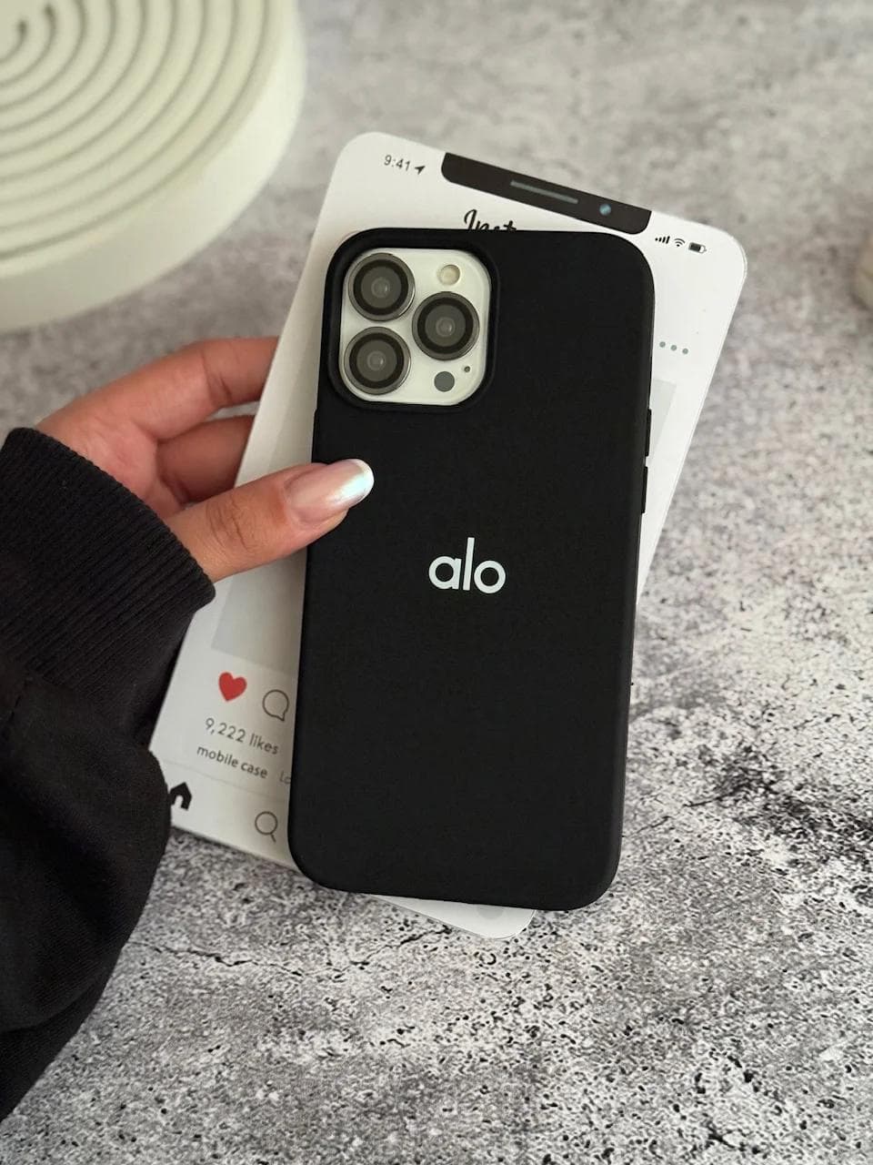 قاب alo سیلیکونی (کدC2144) مناسب برای iPhone 13Promax — تصویر ۷