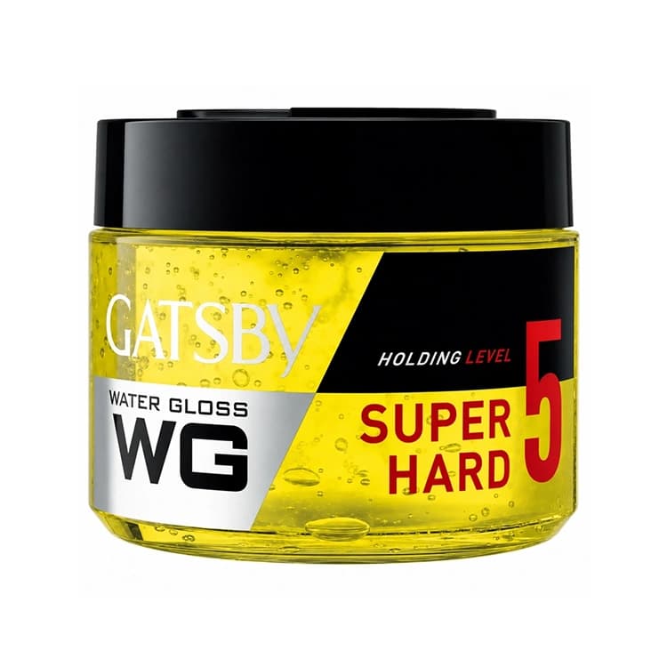 ژل مو GATSBY مدل Water Gloss Super Hard وزن 300 گرم