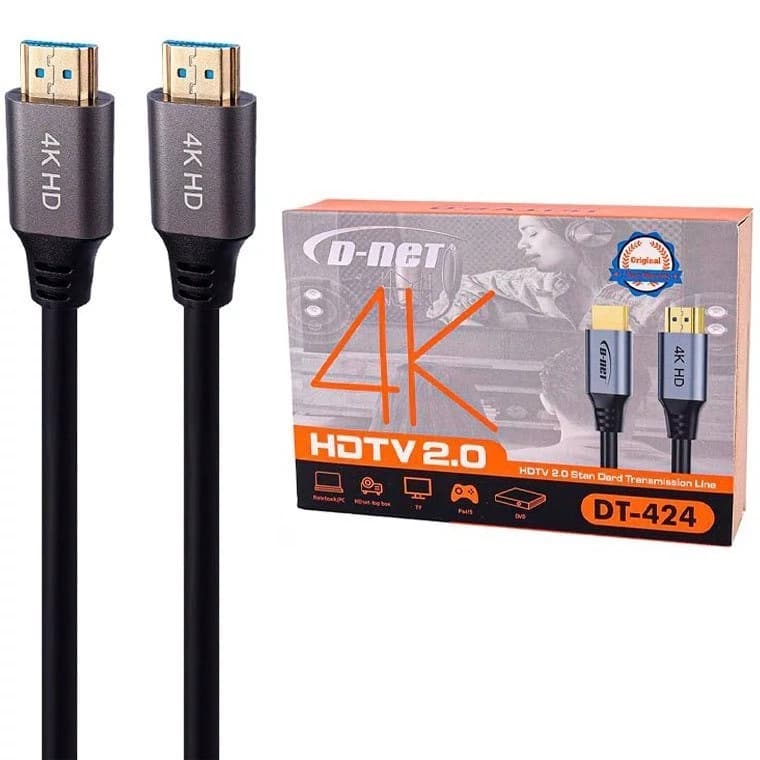 کابل HDMI 4K دی نت مدل DT-424 طول 5 متر
