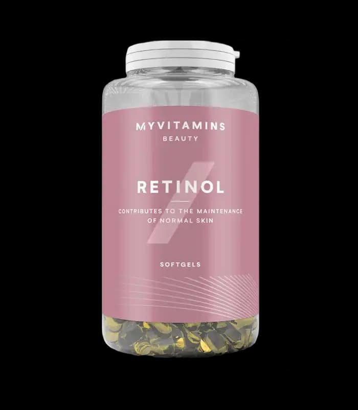 کپسول MYVITAMINS RETINOL برند مای ویتامینز 90عددی جوانسازی و زیبایی پوست
