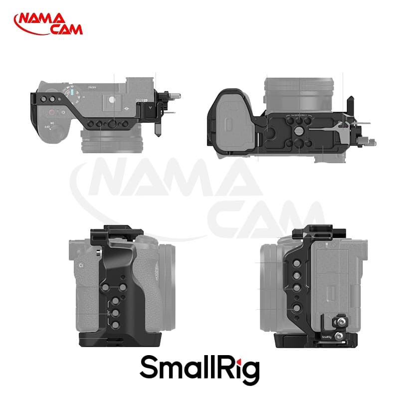 کیج دوربین سونی a6700 اسمال ریگ – SmallRig Full Camera Cage Sony a6700 – 4336 — تصویر ۷
