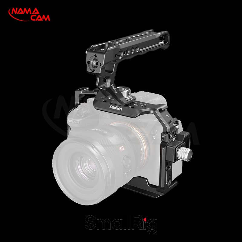 کیج دوربین سونی A7RV / A7IV / A7SIII0 اسمال ریگ همراه دسته – SmallRig Cage Sony 3668B