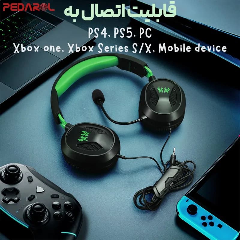 هدست مخصوص بازی کوشن ایچ مدل Kotion Each G3100 — تصویر ۴