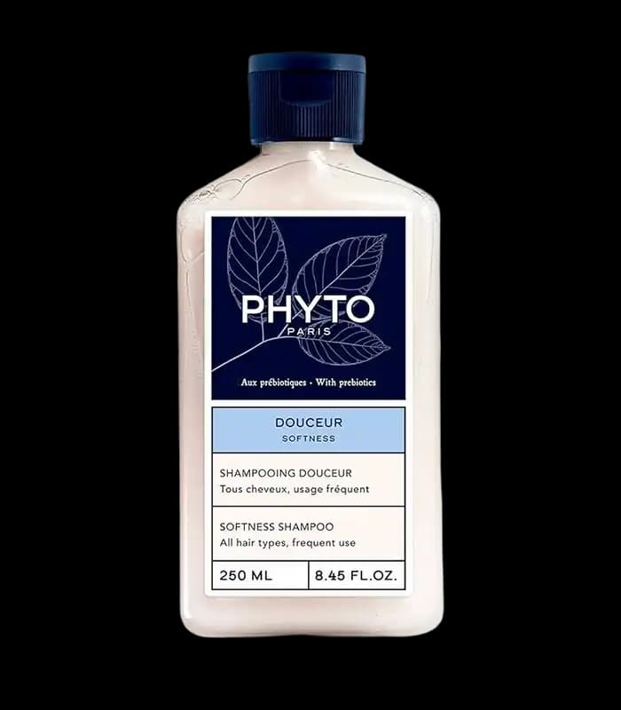 شامپو نرم کننده مو DOUCEUR حاوی شیر جو دوسر و عصاره گل ختمی 250ml Phyto
