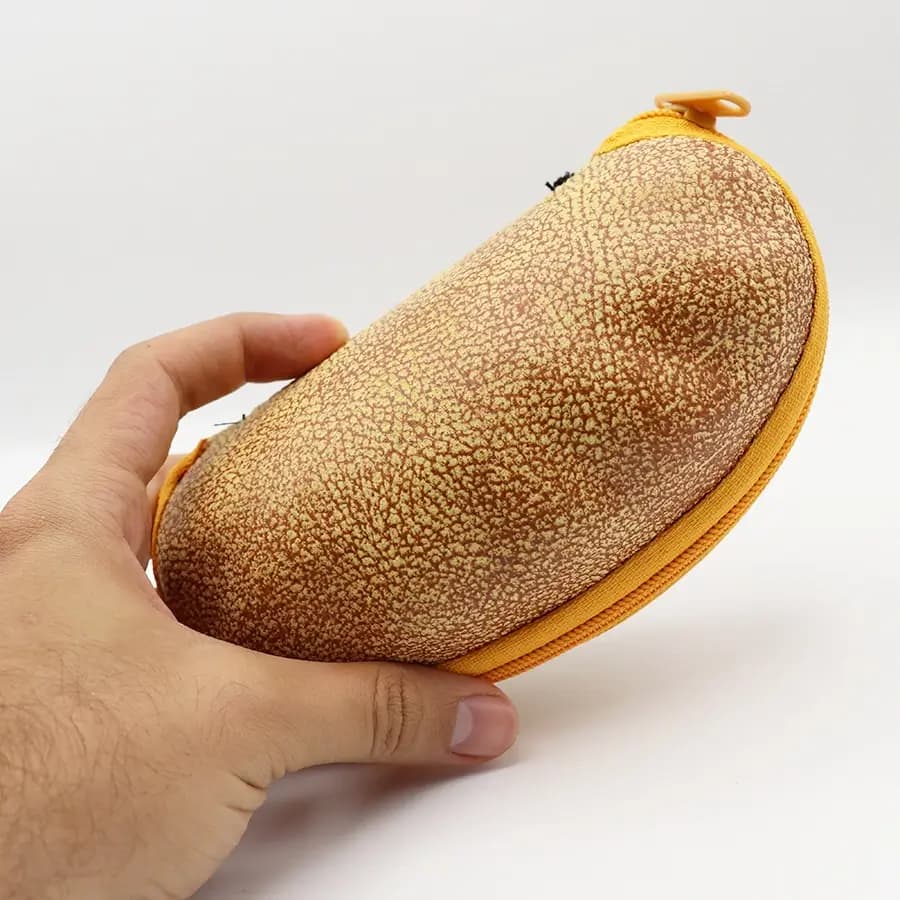 بسته 50 عددی قاب عینک زیپ‌دار نیمه‌سخت، از جنس پارچه‌ای باکیفیت و چند رنگ مدل 993132 — تصویر ۵