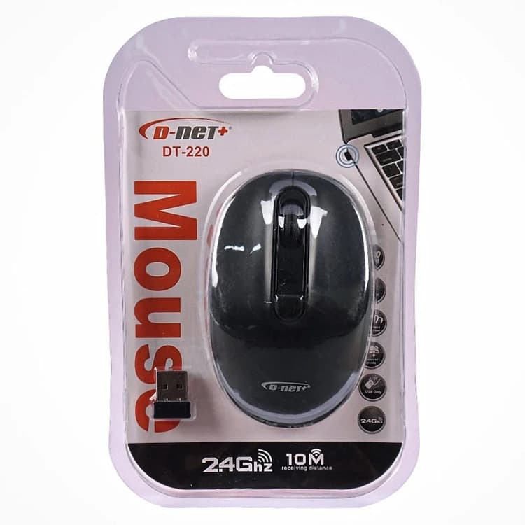 ماوس بی سیم دی نت مدل DT-220