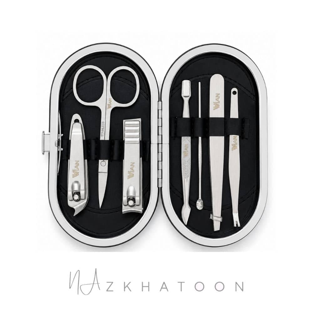ست مانیکور و پدیکور ۷ تکه وین مدل W102 کیفی | WIAN Manicure Set W102