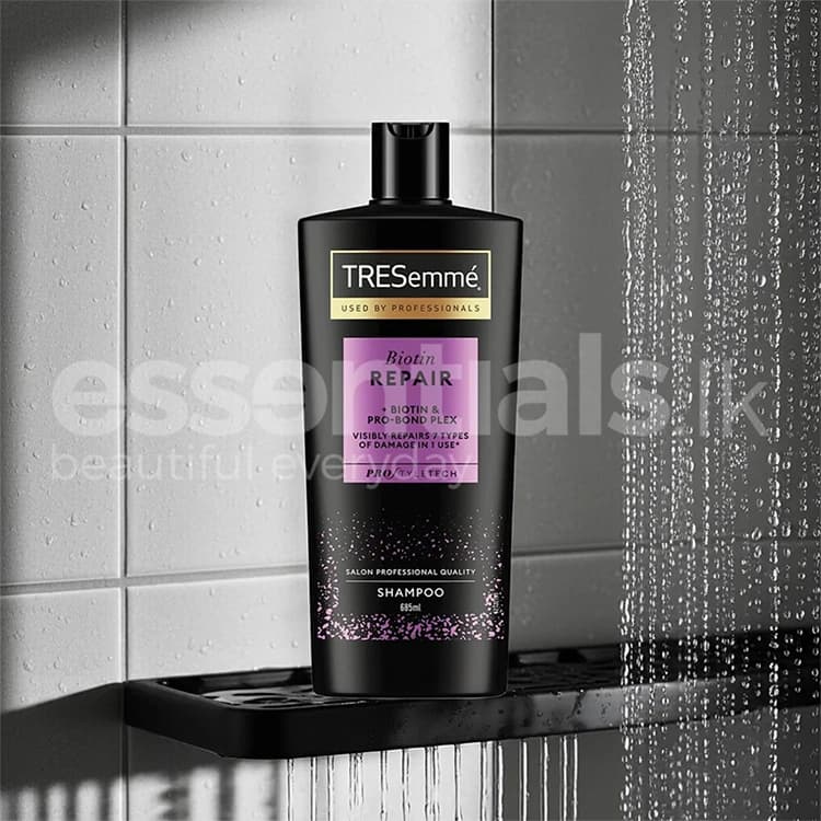 شامپو TRESemme مدل Biotin plus Repair 7 حجم 685 میلی لیتر — تصویر ۲