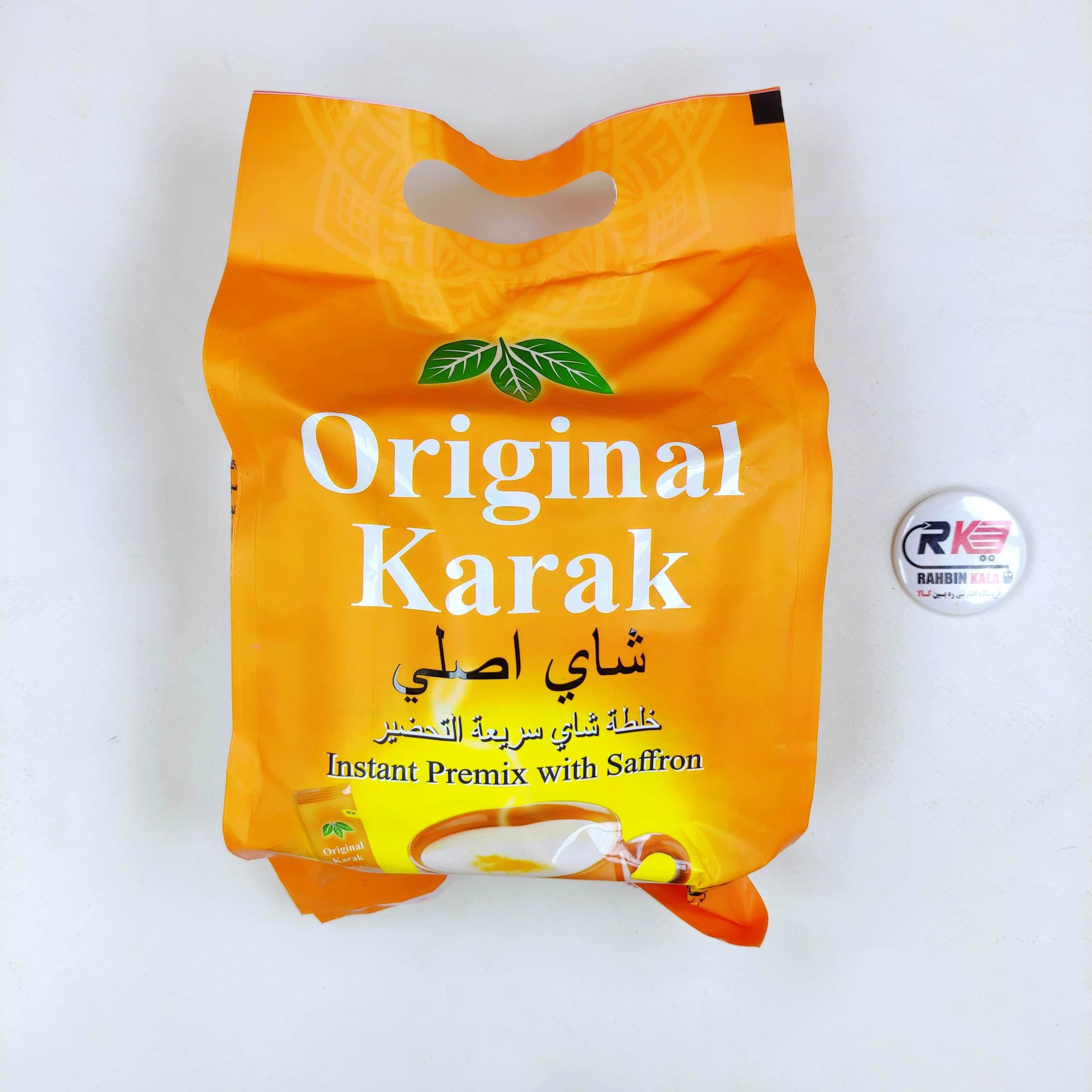 چای کرک اصلی زعفرانی ساشه ای ۲۵عددی