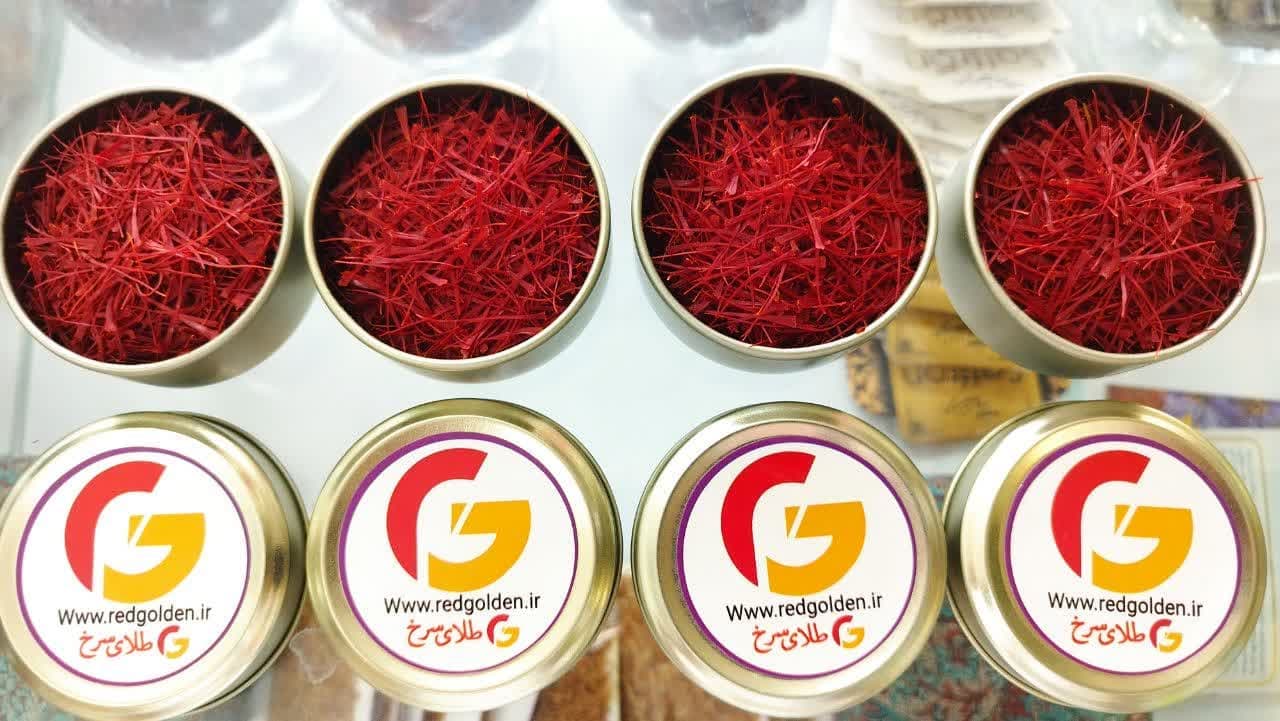 زعفران سوپر نگین اتویی قلمدار یک مثقال — تصویر ۲