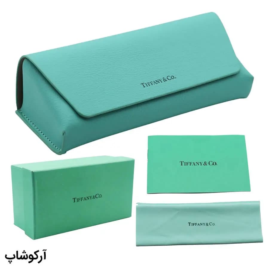 پک اورجینال عینک برند تیفانی (Tiffany & Co) با تمام تجهیزات مدل 992997