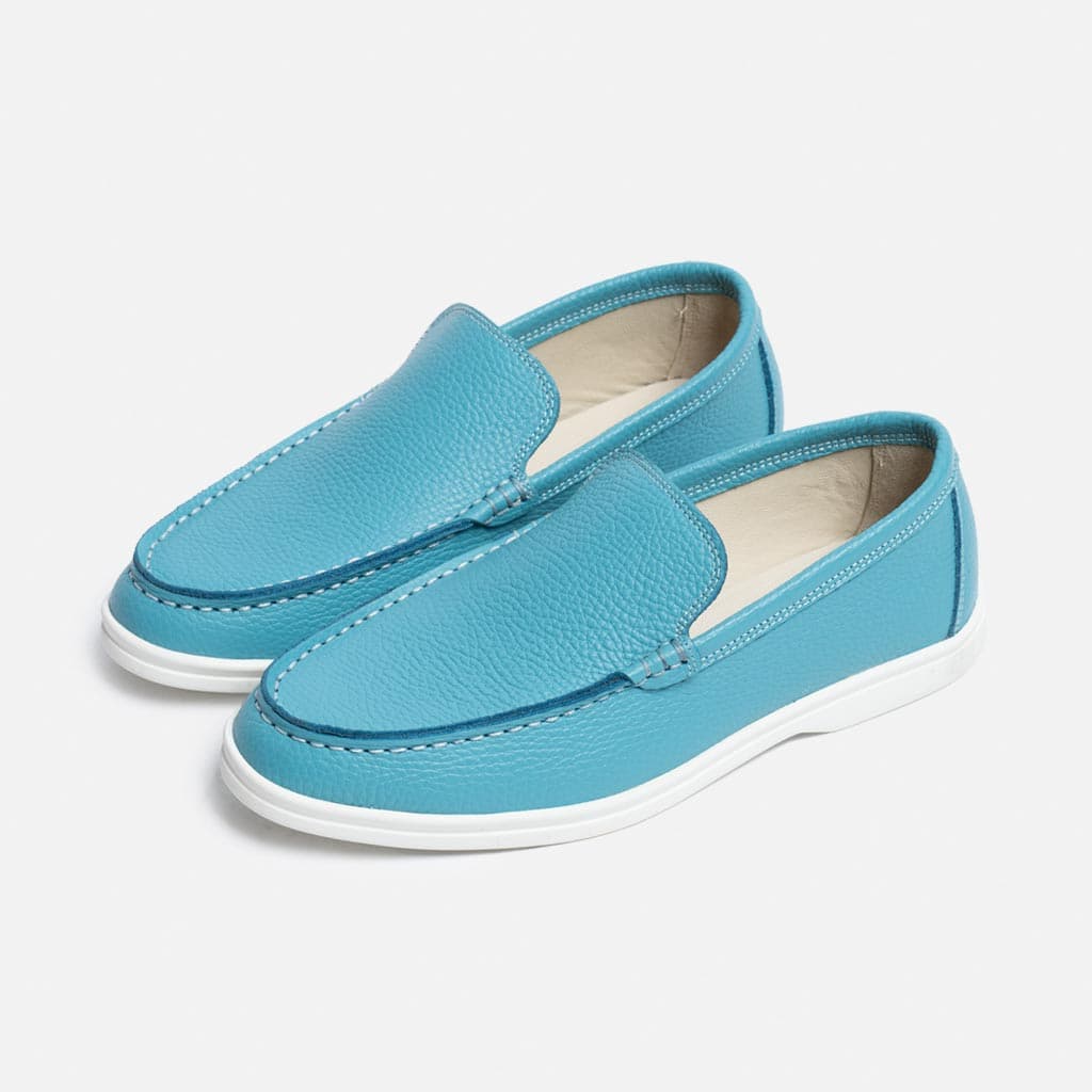 لوفر اسلیپر 2 (یات لوفر) گازولین فیروزه ای – Slipper Loafers 2 Light Blue — تصویر ۲