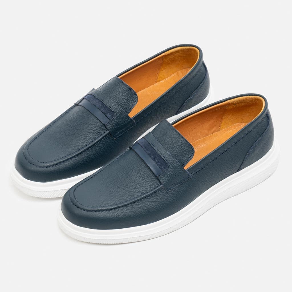 لوفر دی گازولین آبی ژرف – Day Loafers Deep Blue — تصویر ۲