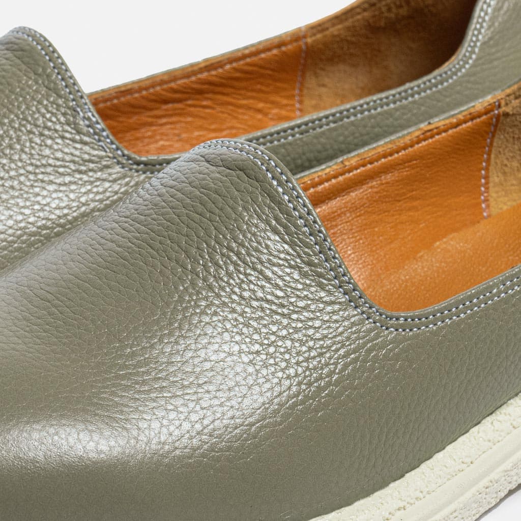 لوفر مارکی گازولین پسته ای تیره – Marquise Loafers Deep Green — تصویر ۶