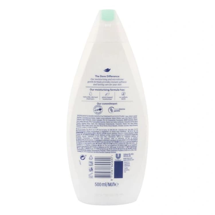 شامپو بدن Dove مدل Calming حجم 500 میلی لیتر — تصویر ۳