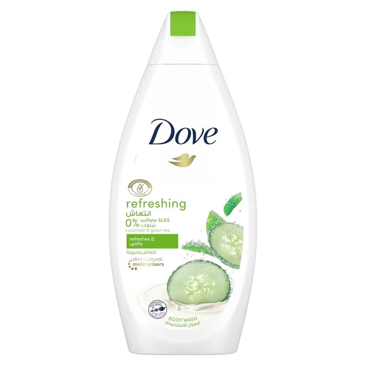 شامپو بدن Dove مدل Refreshing حجم 500 میلی لیتر