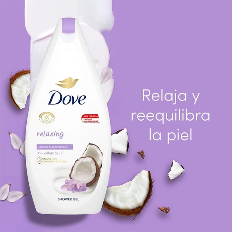 شامپو بدن Dove مدل Relaxing حجم 500 میلی لیتر — تصویر ۵