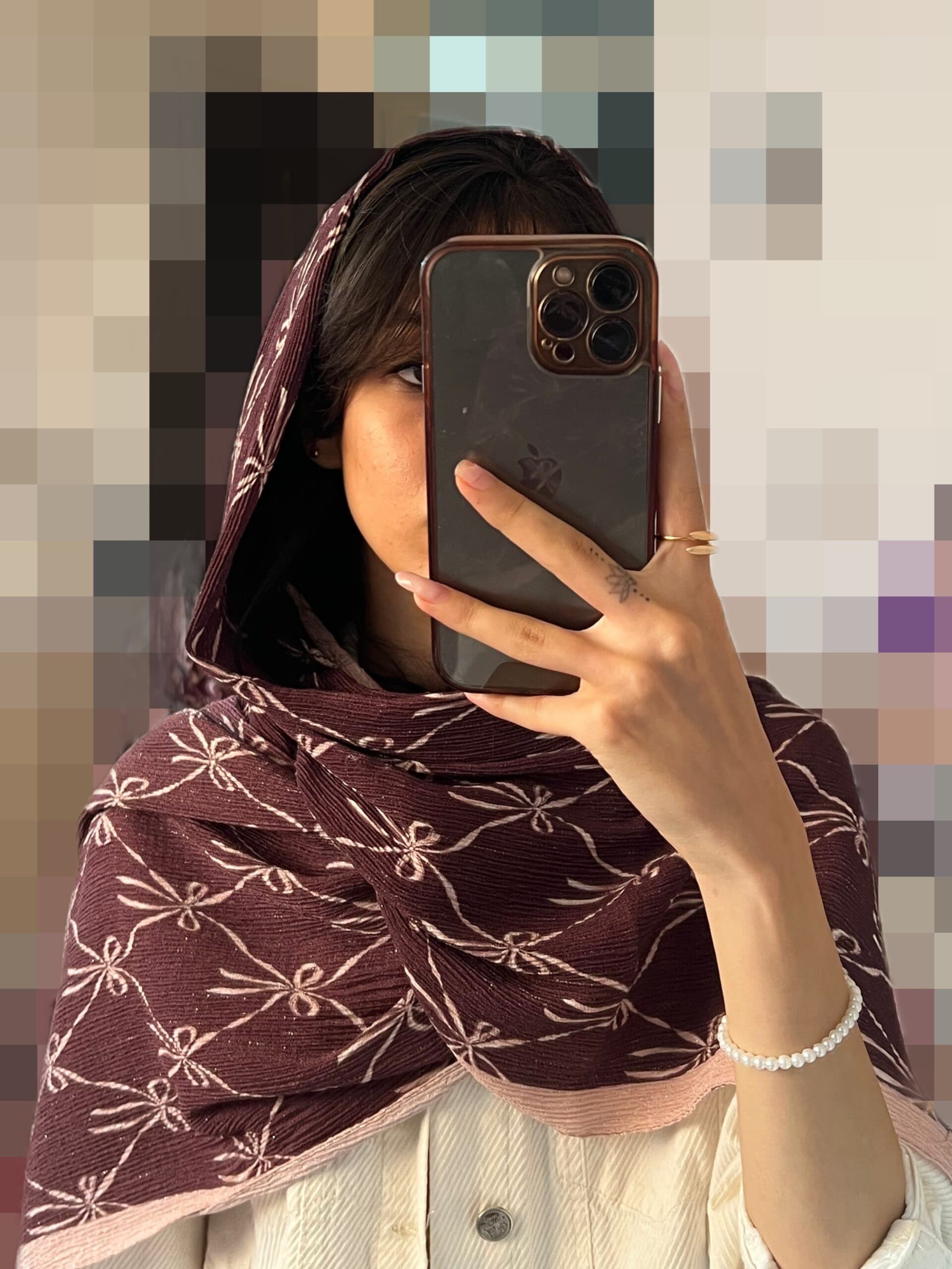 شال پاپیون خطی — تصویر ۴