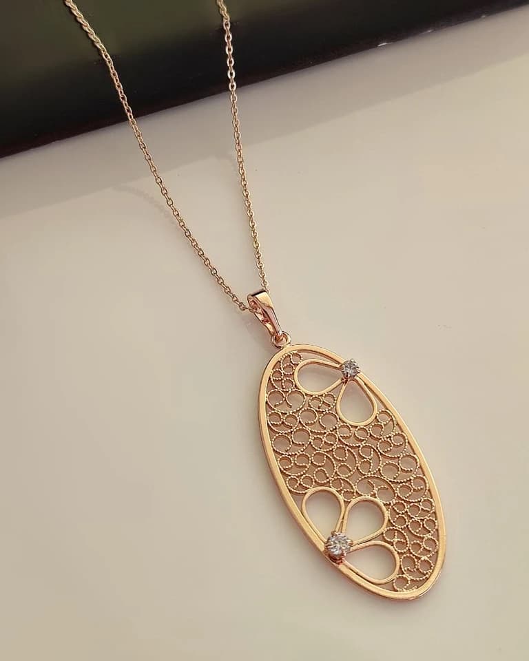 گردنبند توری آوینا ژوپینگ — تصویر ۳