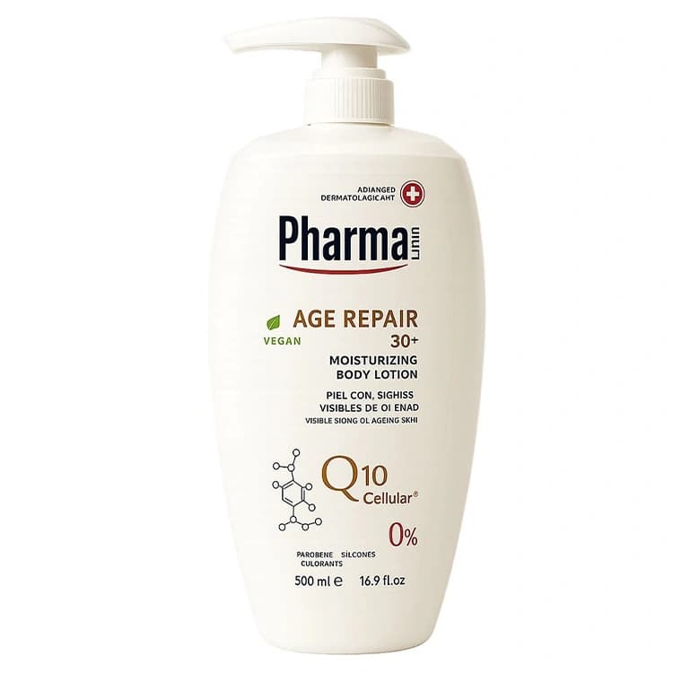 لوسیون بدن Pharmaline مدل Age Repair حجم 500 میلی لیتر
