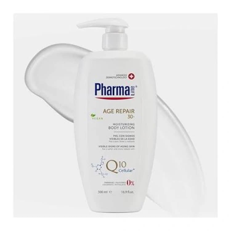 لوسیون بدن Pharmaline مدل Age Repair حجم 500 میلی لیتر — تصویر ۲