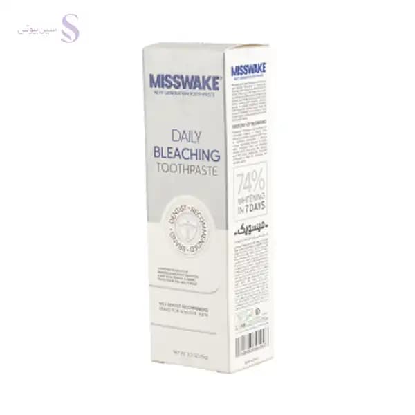 خمیر دندان سفیدکننده روزانه میسویک مدل Daily Bleaching حجم ۷۵ میلی‌لیتر — تصویر ۴