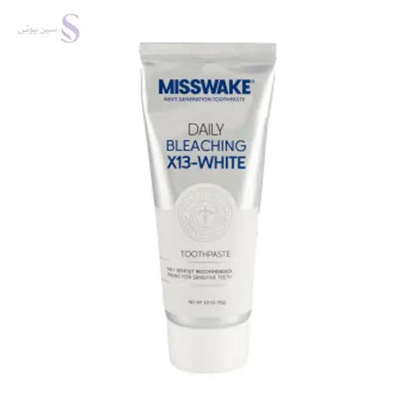خمیر دندان سفیدکننده روزانه میسویک مدل Daily Bleaching حجم ۷۵ میلی‌لیتر